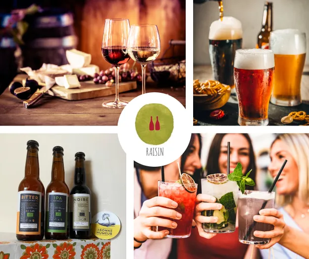 Bar à cocktails, bières artisanales et internationales, Vins de Centre-Val de Loire, sodas, jus de fruits, sirops Monin, boissons sans alcools au Bar Le Super 9 à Tours